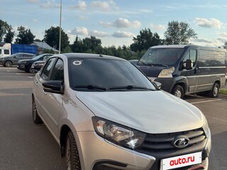 2021 Lada (ВАЗ) Granta I Рестайлинг, серый, 580000 рублей, вид 4
