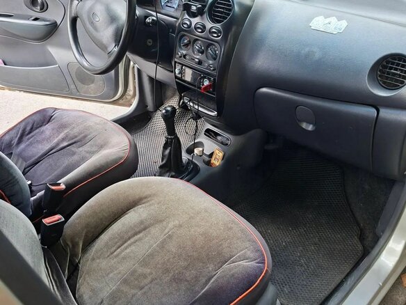 2008 Daewoo Matiz I Рестайлинг, серебристый, 270000 рублей - вид 4