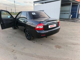 2008 Lada (ВАЗ) Priora I, чёрный, 325000 рублей, вид 4