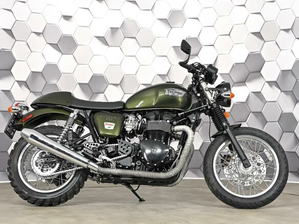 2012 Triumph Thruxton, зелёный, 577000 рублей - вид 2