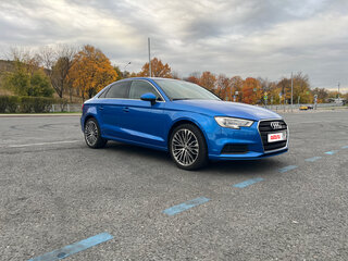 2020 Audi A3 III (8V) Рестайлинг, синий, 1900000 рублей, вид 2