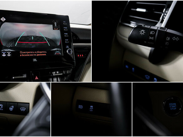 2021 Toyota Camry VIII (XV70) Рестайлинг, чёрный, 3175000 рублей - вид 16