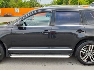 2008 Volkswagen Touareg I Рестайлинг, чёрный, 1250000 рублей, вид 5
