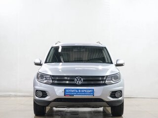 2012 Volkswagen Tiguan I Рестайлинг, серебристый, 1499000 рублей, вид 2