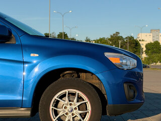 2014 Mitsubishi ASX I Рестайлинг, синий, 950000 рублей, вид 5