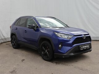 2021 Toyota RAV4 V (XA50), синий, 3340000 рублей, вид 3
