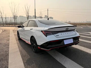 2023 Hyundai Elantra N Line VII (CN7) Рестайлинг, белый, 1430004 рублей, вид 5