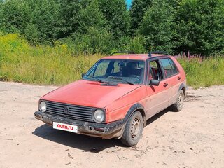 1984 Volkswagen Golf II, красный, 90000 рублей, вид 1