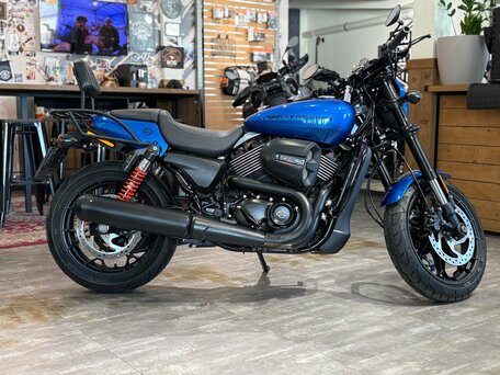 2018 Harley-Davidson Street Rod, синий, 850000 рублей, вид 2