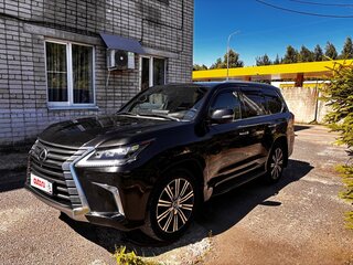 2020 Lexus LX 570 III Рестайлинг 2, чёрный, 8900000 рублей, вид 4