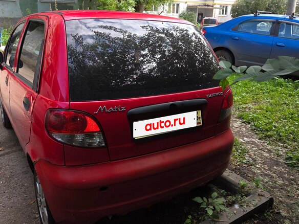 2013 Daewoo Matiz I Рестайлинг, красный, 110000 рублей - вид 3