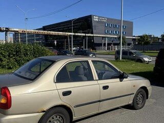 2005 Hyundai Accent ТагАЗ II, бежевый, 250000 рублей, вид 3