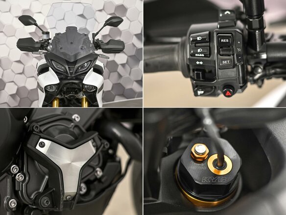 2023 Yamaha MT-09 Tracer (FJ-09), белый, 1227000 рублей - вид 9