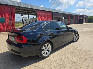 2008 BMW 3 серии 318i V (E90/E91/E92/E93), чёрный, 1100000 рублей, вид 2