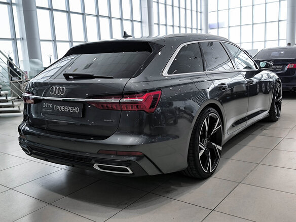 2019 Audi A6 45 TDI V (C8), серый, 3850000 рублей - вид 4
