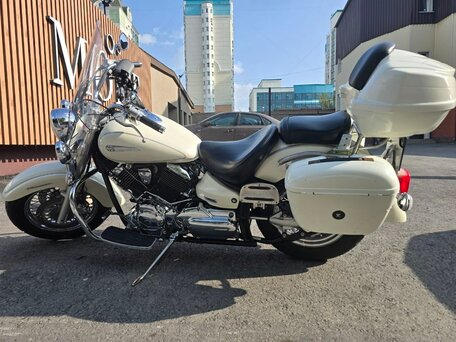 2000 Yamaha XVS1100, белый, 470000 рублей, вид 5