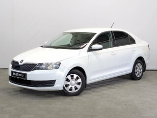 2019 Skoda Rapid I Рестайлинг, белый, 825000 рублей, вид 1