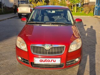 2008 Skoda Fabia II, пурпурный, 800000 рублей, вид 1