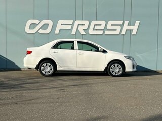 2012 Toyota Corolla X (E140, E150) Рестайлинг, белый, 1090000 рублей, вид 5
