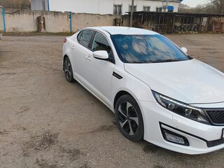 2015 Kia Optima III Рестайлинг, белый, 1400000 рублей, вид 2
