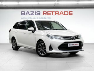 2018 Toyota Corolla Fielder XI (E160, E170) Рестайлинг 2, белый, 1289000 рублей, вид 3