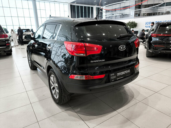 2014 Kia Sportage III Рестайлинг, чёрный - вид 7