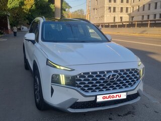 2020 Hyundai Santa Fe IV Рестайлинг, белый, 3200000 рублей, вид 2