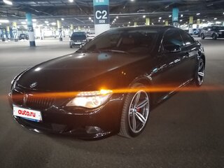2007 BMW 6 серии 650i II (E63/E64) Рестайлинг, чёрный, 1750000 рублей, вид 3