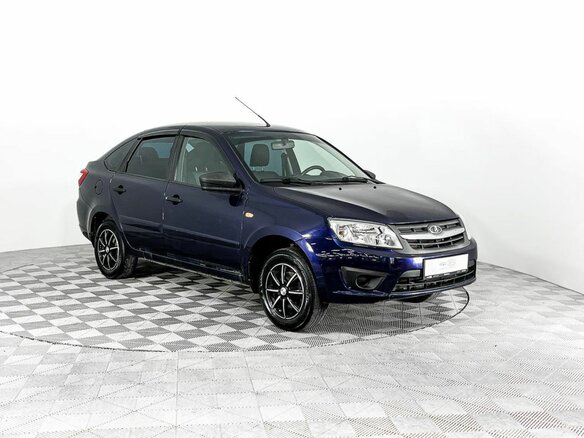 2016 Lada (ВАЗ) Granta I, синий, 414000 рублей - вид 2