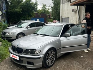 2002 BMW 3 серии 318i IV (E46) Рестайлинг, серебристый, 720000 рублей, вид 4