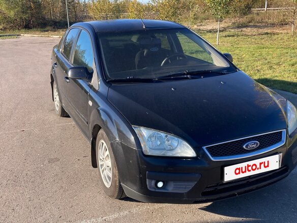 2007 Ford Focus II, чёрный, 350000 рублей - вид 1