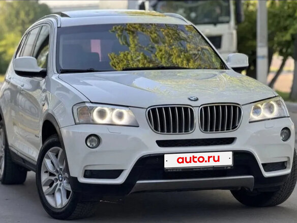 2012 BMW X3 28i xDrive II (F25), белый