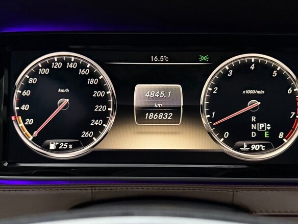 2014 Mercedes-Benz S-Класс 500 VI (W222, C217), чёрный - вид 8