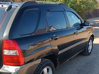 2007 Kia Sportage II, чёрный, 650000 рублей, вид 4