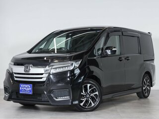 2017 Honda Stepwgn V Рестайлинг, чёрный, 1999000 рублей, вид 3