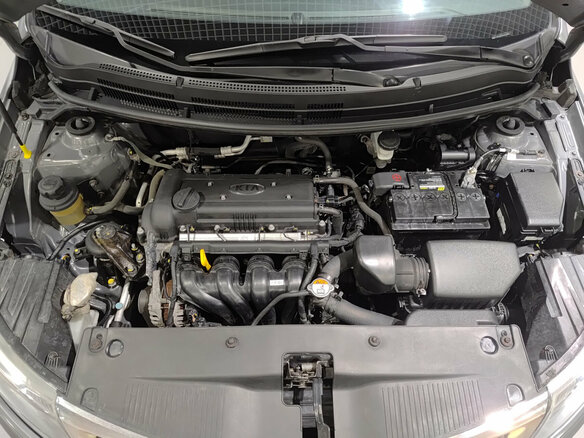 2014 Kia Rio 6-speed III, серый, 575000 рублей - вид 8