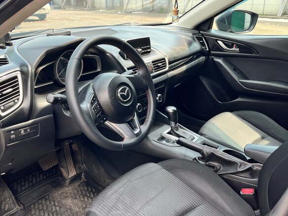 2014 Mazda 3 III (BM), чёрный, 850000 рублей - вид 5