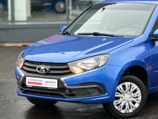 2022 Lada (ВАЗ) Granta I Рестайлинг, синий, 859000 рублей, вид 2