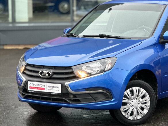 2022 Lada (ВАЗ) Granta I Рестайлинг, синий, 859000 рублей - вид 1