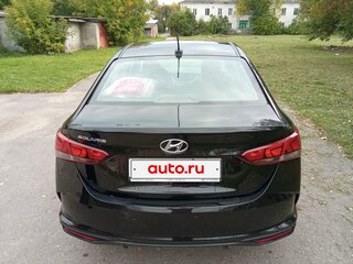 2021 Hyundai Solaris II Рестайлинг, чёрный, 1325000 рублей, вид 4