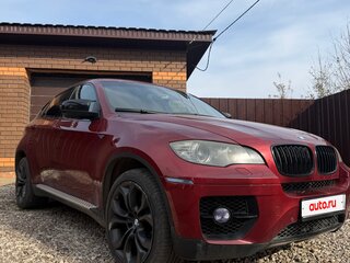 2008 BMW X6 35i 6-speed I (E71), красный, 1400000 рублей, вид 2