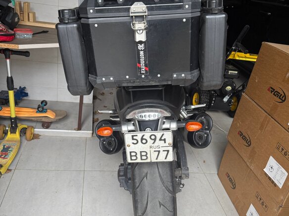 2013 Yamaha VMAX 1700, чёрный, 1400000 рублей - вид 2