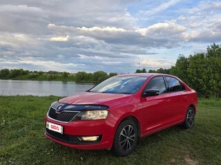 2019 Skoda Rapid I Рестайлинг, красный, 1360000 рублей, вид 1