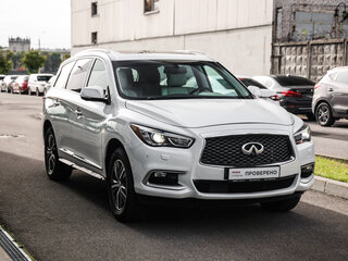 2017 Infiniti QX60 I Рестайлинг, белый, 2049000 рублей, вид 5
