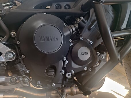 2018 Yamaha XSR900, серебристый, 690000 рублей, вид 4