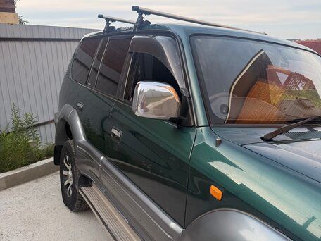 1996 Toyota Land Cruiser Prado 90 Series, зелёный, 1450000 рублей, вид 5