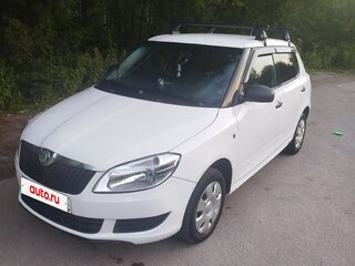 2012 Skoda Fabia II Рестайлинг, белый, 450000 рублей, вид 1
