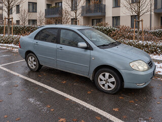 2004 Toyota Corolla IX (E120, E130), серый, 490000 рублей, вид 2