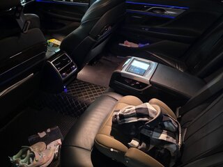 2018 BMW 7 серии Long 730Ld xDrive VI (G11/G12), чёрный, 3600000 рублей, вид 5