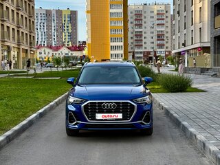 2021 Audi Q3 35 TFSI II (F3), синий, 3190000 рублей, вид 1